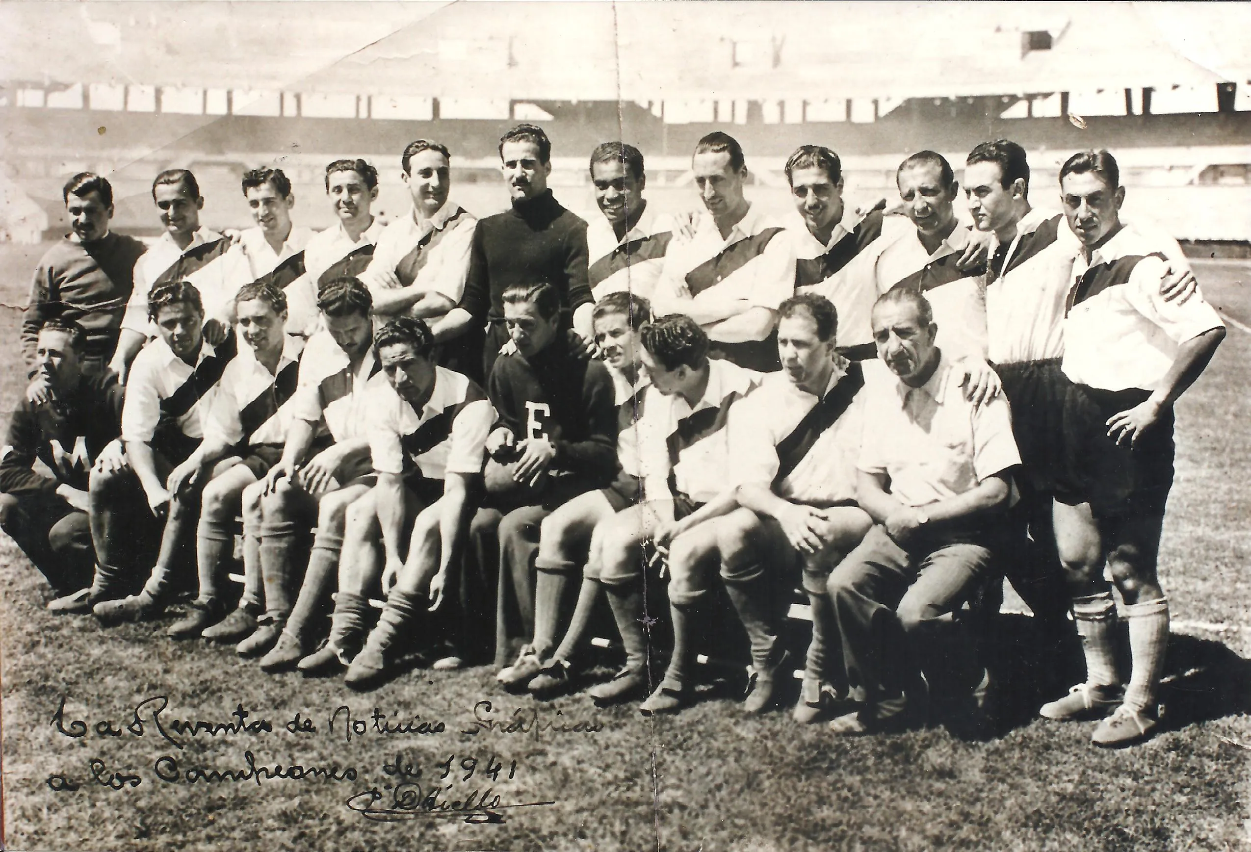 River campeón Copa Adrián Escobar (1941)