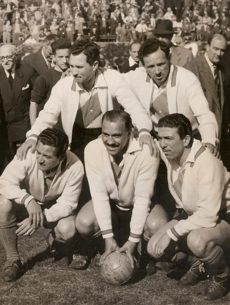 Partido Homenaje 25 años de Ángel Labruna en River (1957)