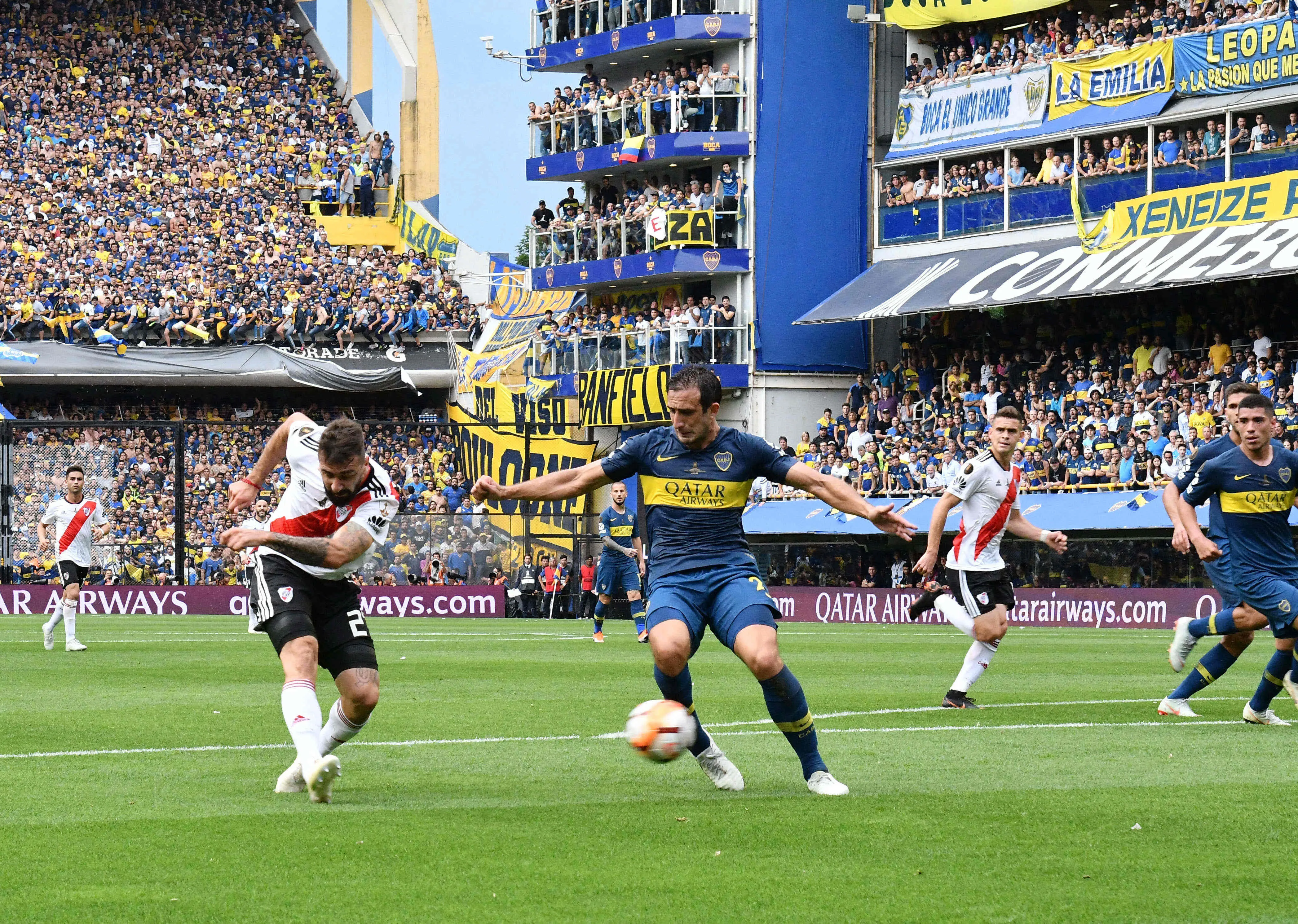 Partido de ida de la final de la Copa Libertadores