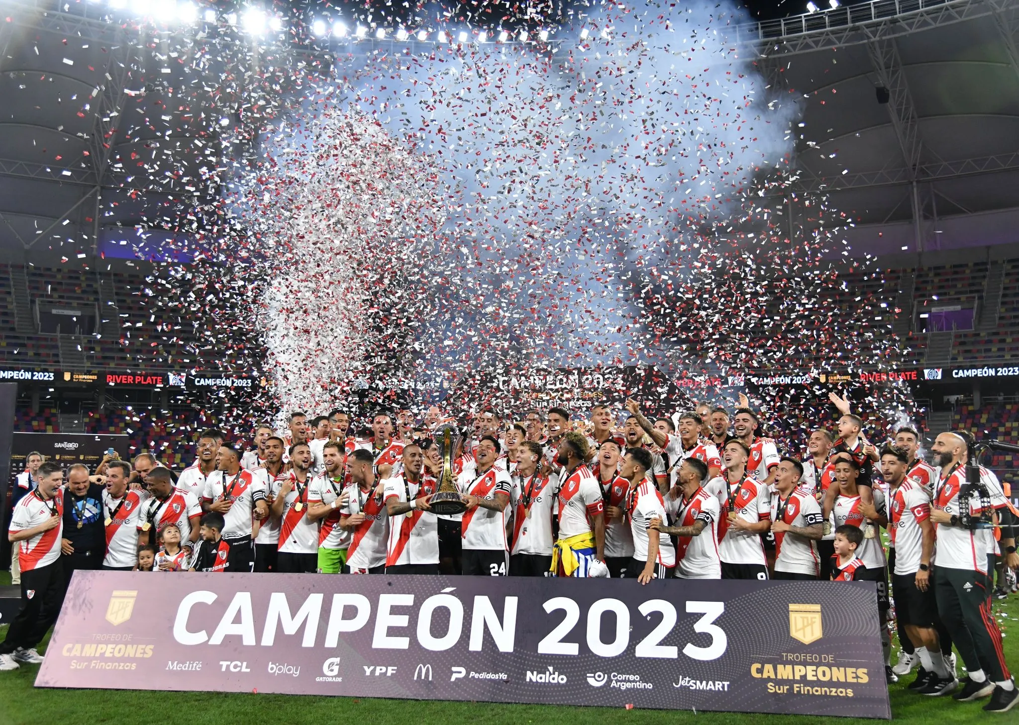 River campeón Trofeo de Campeones (2023)